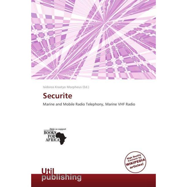 Securite, Fachbücher