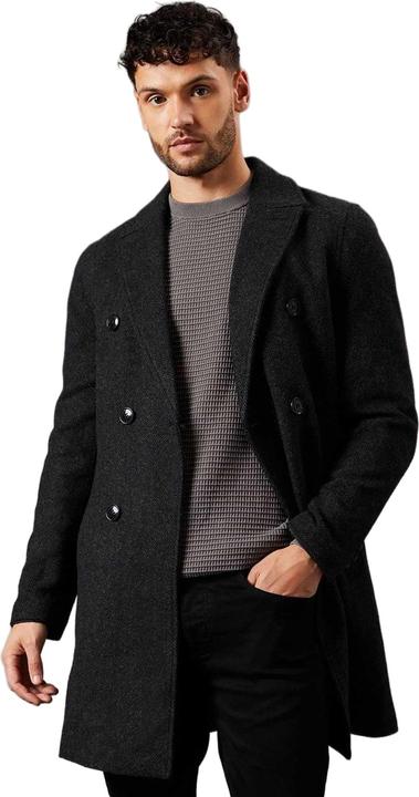 Actual product image Burton Mens Wool Double-Breasted Coat