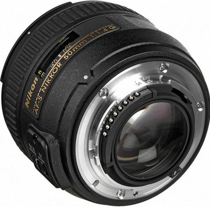 Productafbeelding Nikon AF-S Nikkor 50mm f/1.4G lens, black (Nital Card: 4 year warranty) (Nikon F)