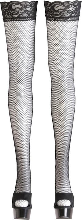 Cottelli Collection Fish-net stockings hold-up