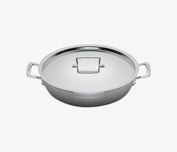 Produktbild Le Creuset Servierpfanne 3-Ply (30 cm, Bratpfanne, Edelstahl, Chromstahl, Aluminium)