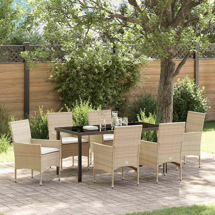 Actual product image vidaXL Garden dining set (160 x 80 x 73 cm)
