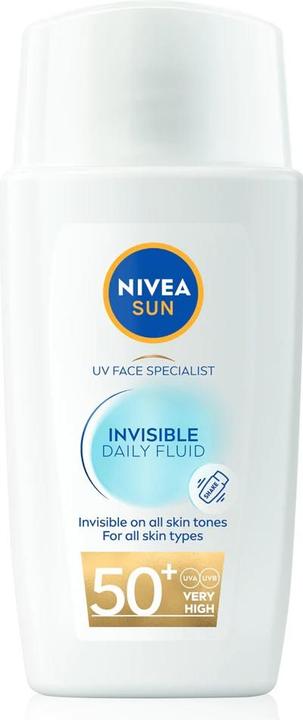 Image du produit NIVEA Skin cream Specialist Invisible Daily Fluid SPF 50+ 40 ml (Crème solaire visage, SPF 50+, 40 ml)