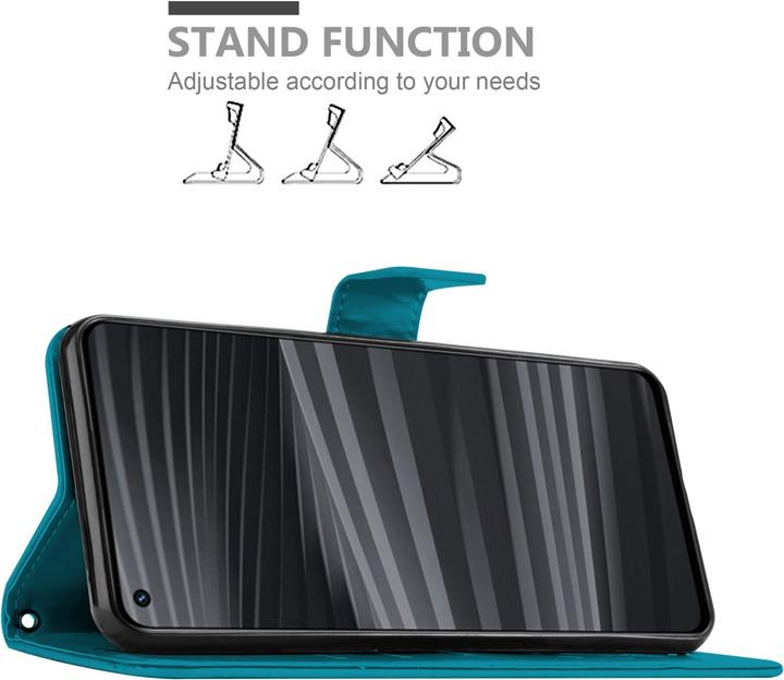 Image du produit Cadorabo Housse Flower Book pour Realme GT 2 / GT Neo 2 (Realme GT 2, Realme GT Neo 2)