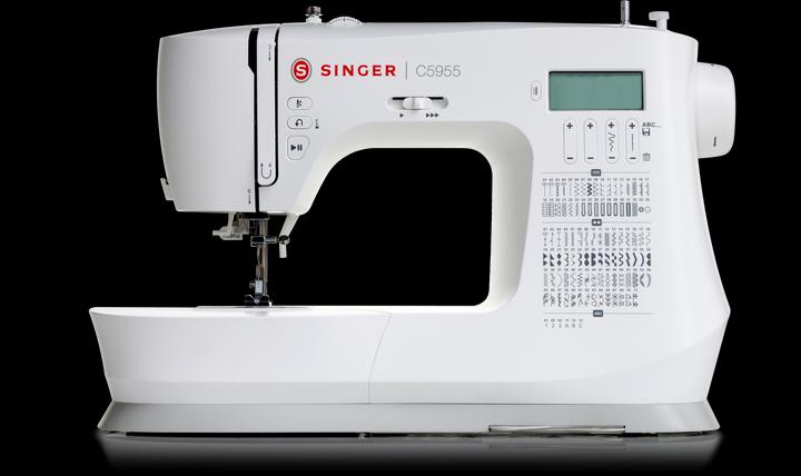 Singer C5955 Sewing Machine, White
