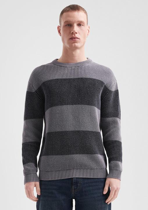 Produktbild s.Oliver Strickpullover Grobstrickpullover mit Wascheffekt (M)