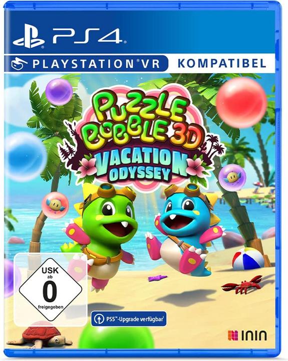Immagine prodotto ININ Games Puzzle Bobble 3D: Vacanza (PS5, PS4, DE)