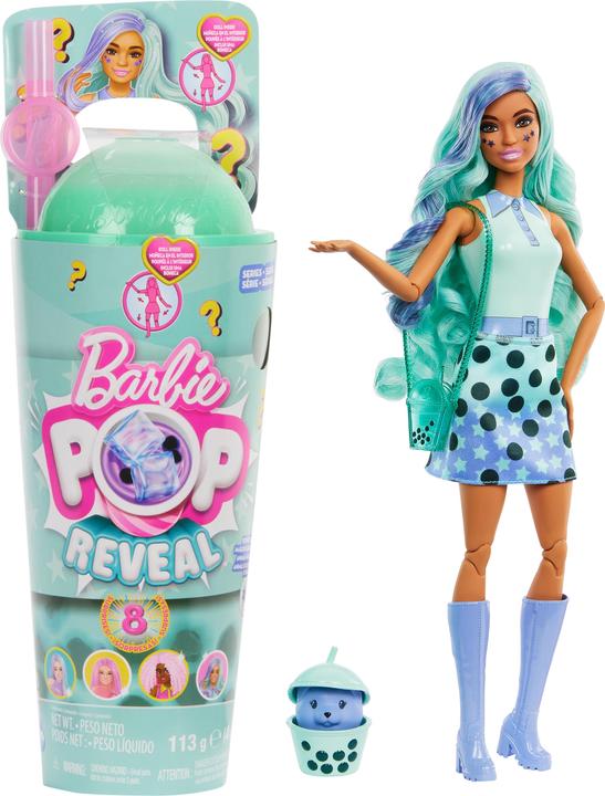 Actual product image Barbie Pop! Reveal Boba Series - Green Tea