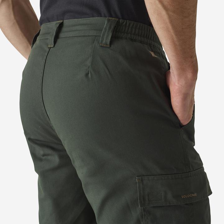 Image du produit Solognac Pantalon 100 Cargo vert chaud (XL)