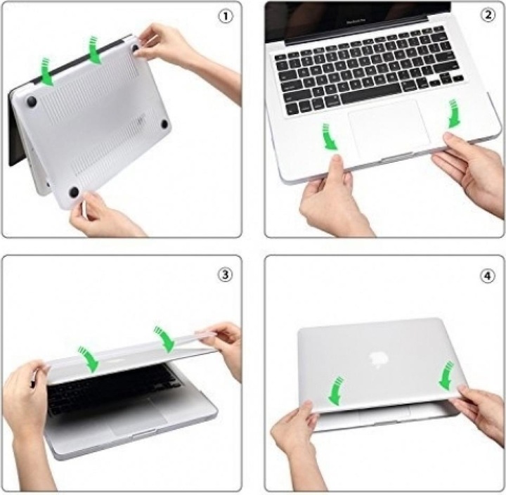 Produktbild G-Case Hard Case Hülle für MacBook 12 Vegan Leder (Apple)