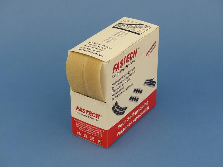 Immagine prodotto Fastech B25-STD091805 Nastro in velcro per cucire su parte adesiva e in pile (L x L) 5 m (25 mm)