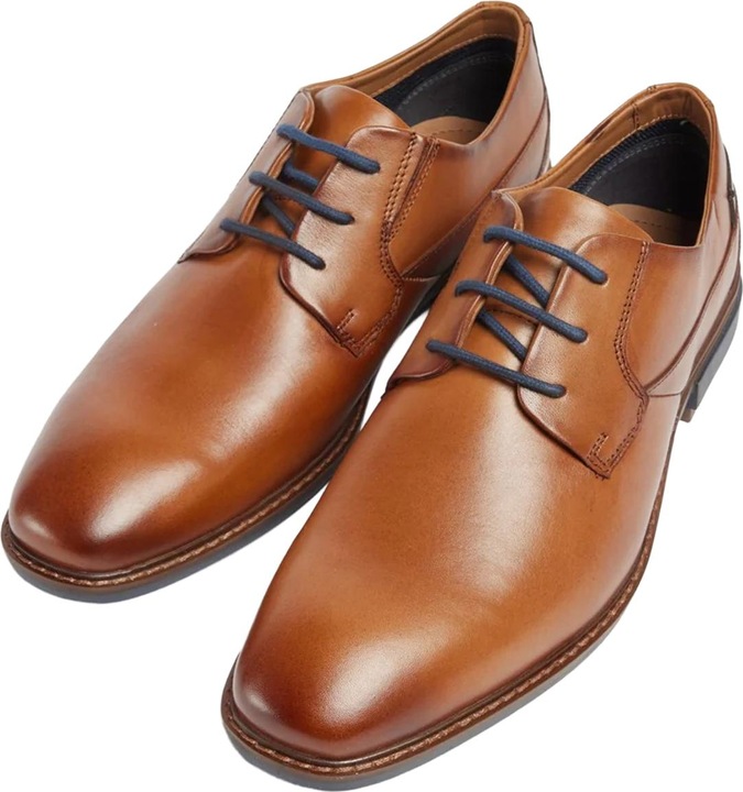 Actual product image Pod Mens Smyth Leather Formal Shoes (40.5)