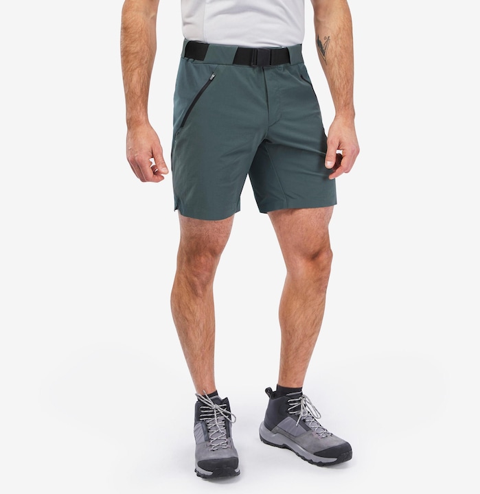 Actual product image Quechua Wandershorts Herren - MH500 grün (44)