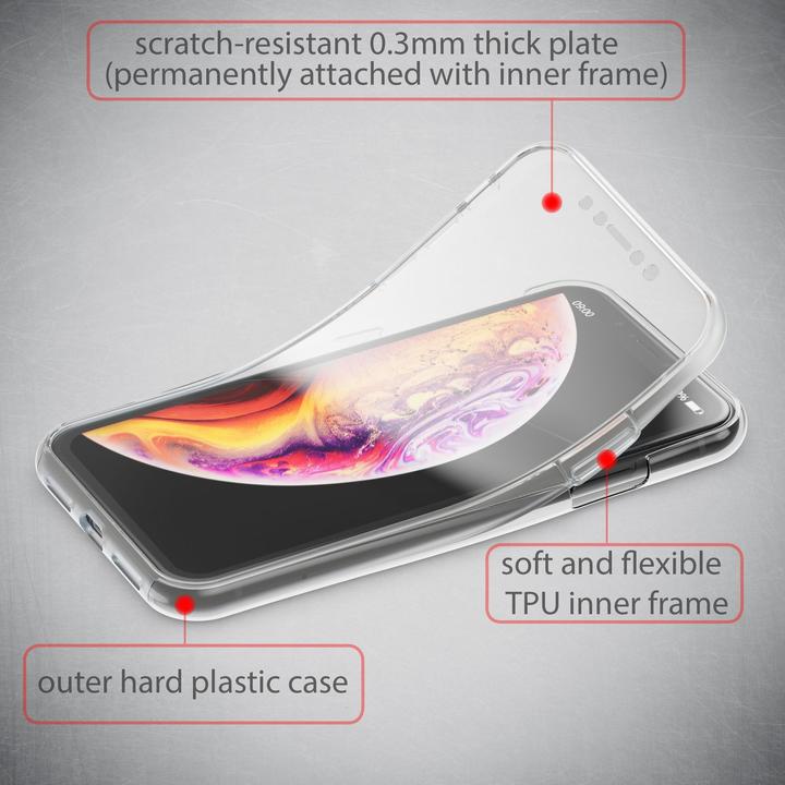 Produktbild Nalia 360 Grad Handyhülle (Apple iPhone XR)