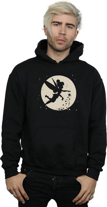 Actual product image Disney Mens Tinkerbell Moon Cropped Hoodie (XXL)