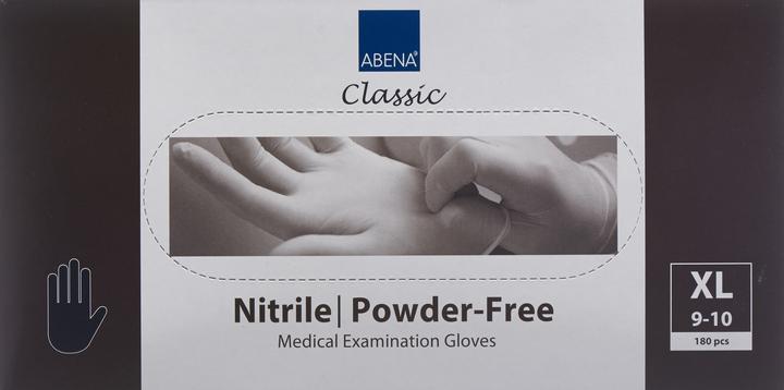 Productafbeelding Abena U-handschoenen Nitril poedervrij zwart (XL)