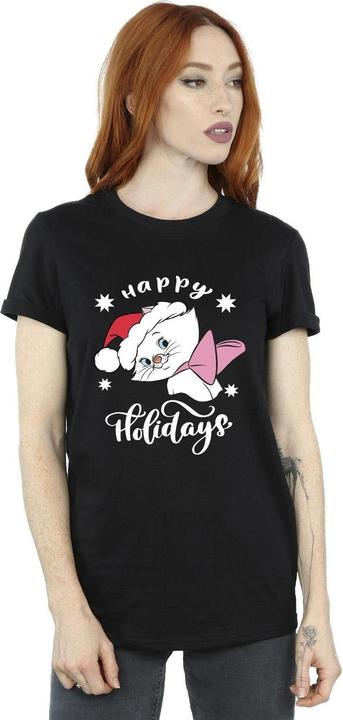 Immagine prodotto Disney Maglietta The Aristocats Happy Holidays in cotone da donna/donna (XL)