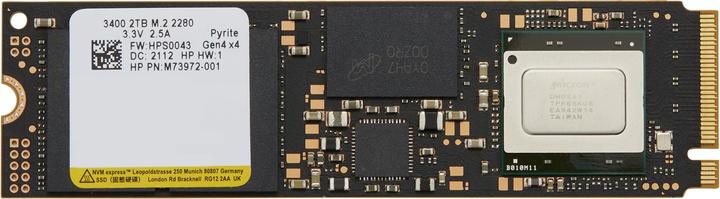 Image du produit HP SSD - 2 TB - interne - M.2 - PCIe 4.0 x4 (NVMe) (2000 Go, M.2)
