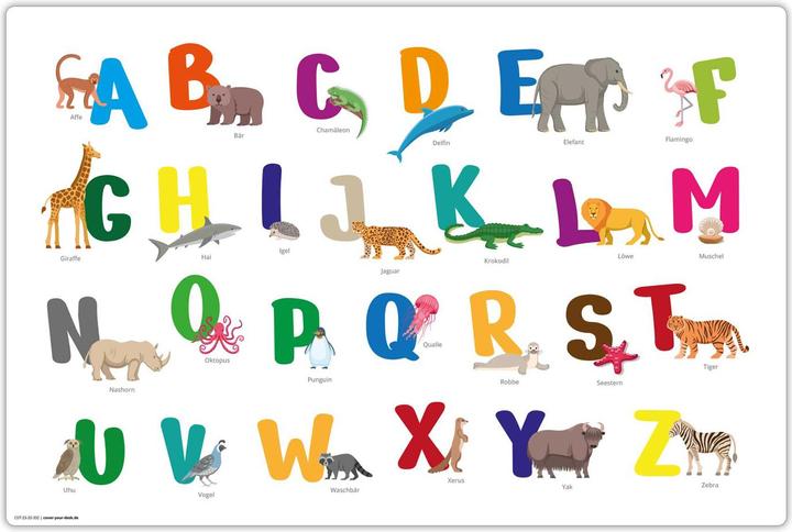 Immagine prodotto CoverYourDesk Blocco da scrittura ABC (60 x 40 cm)