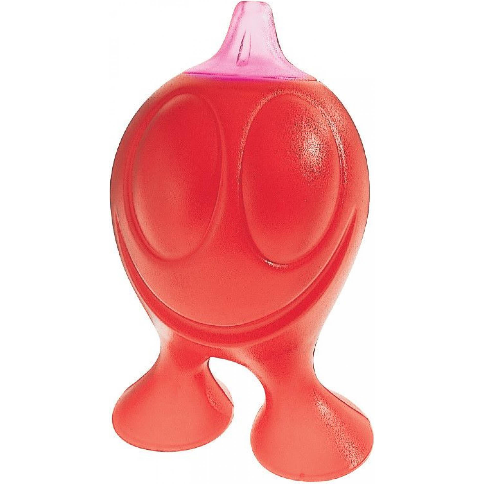 Alessi Gino Zucchino Zuckerspender, Vorratsbehälter, Rot