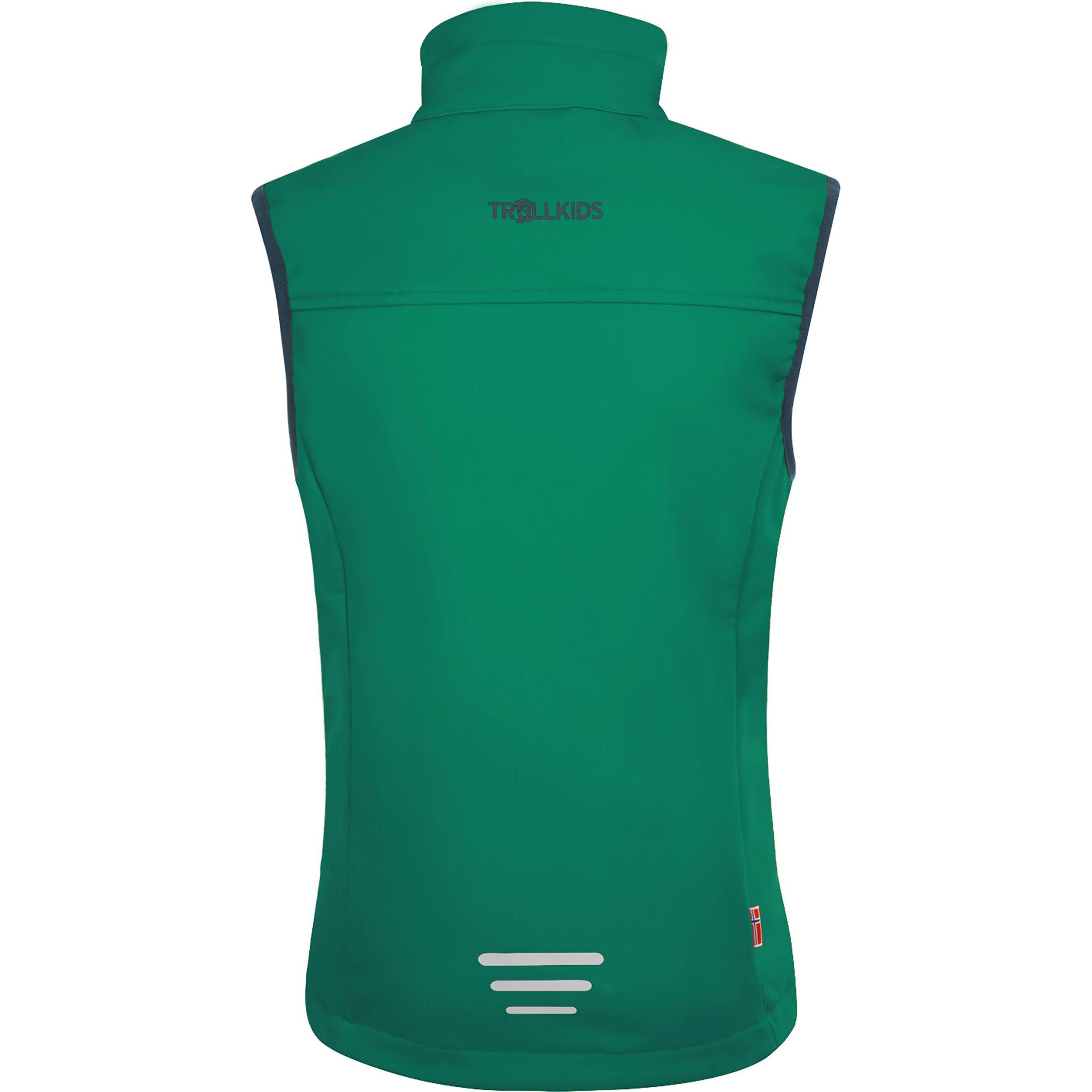 Thumbnail - Trollkids, Unisex, Weste, Trollfjord Weste, Grün, (92)