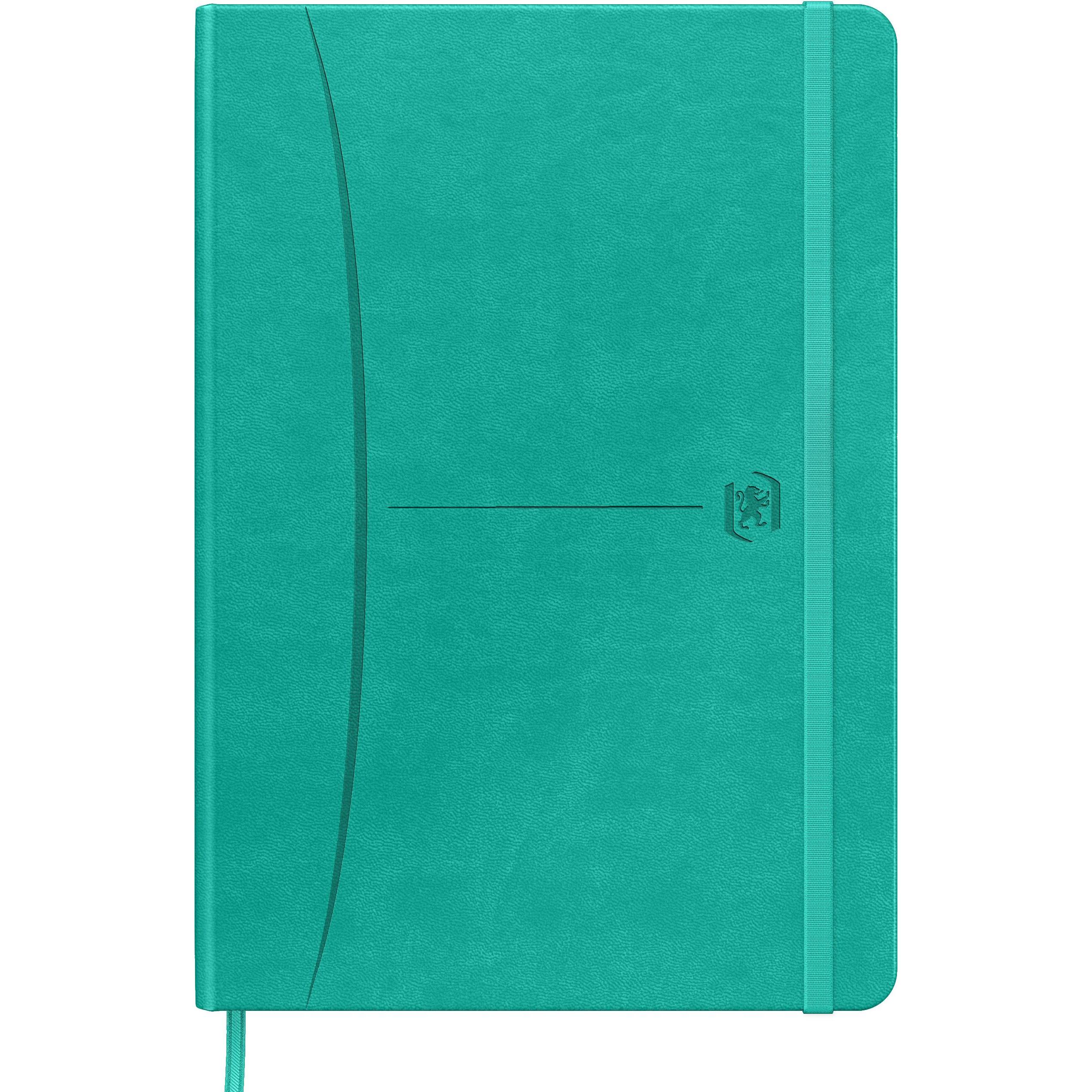 Oxford, Heft + Block, Notizbuch "Signature", A5 (A5, Gepunktet, Harter Einband)