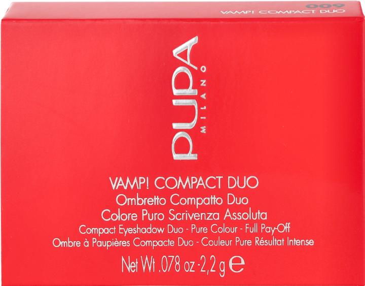 Produktbild Pupa Milano Pupa Vamp! Compact Duo Silver Stone (009 Silver Stone, Silver stone)