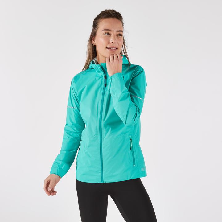 Image du produit Kiprun Veste running coupe vent femme Vert (S)
