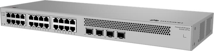 Actual product image Huawei Data Communication S220S-24T4J S220S-24T4J S220S-24T4J S220S-24T4J 24x10/100/1000BASE-T ports (28 ports)
