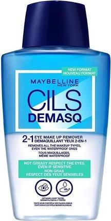 Image du produit Maybelline New York Démaquillant pour les yeux biphasé pour tous les types de maquillage, y compris waterproof - Cils (Démaquillant, 150 ml)