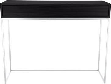Actual product image Jan Kurtz DINA console table, frame: tubular steel luna silver (34 x 100 x 78 cm)