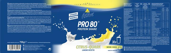 Valori nutrizionali e ingredienti Inkospor Per 80 (Citrus, Jabberwocky, 1 x, 500 g)