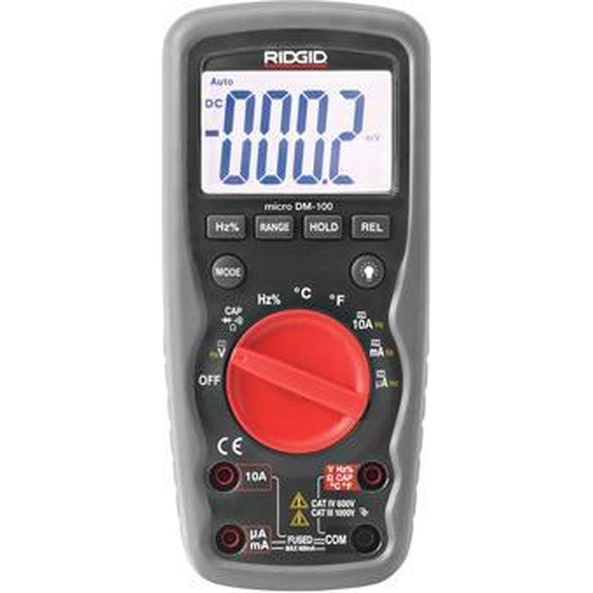 Ridgid, Multimetro, Digitale Multimeter DM-100