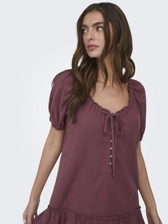 Produktbild Only ONLGOA Leinen Kurzes Kleid Kleid (L)