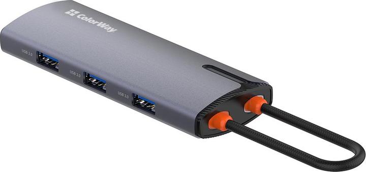 Produktbild Colorway Wireless headphones 6-in-1 Docking Station | CW-HUB03 | 100 W (USB-C, 7 Ports)