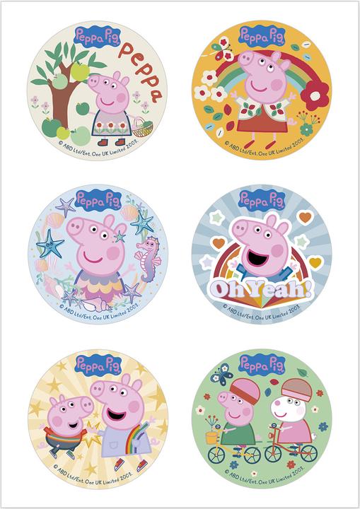 Actual product image Dekora Peppa Pig (6x)