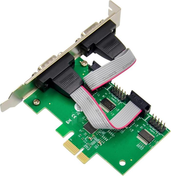 Produktbild MicroConnect PCI-E AX99100 4S DB9 RS232