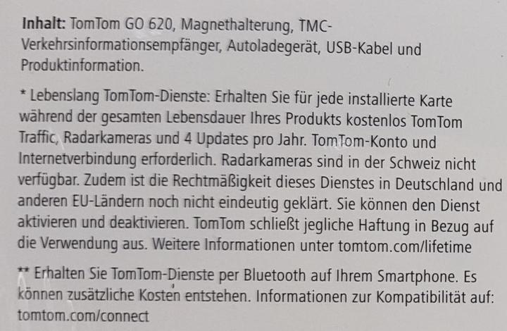 Actual product image TomTom GO 620 World (6")