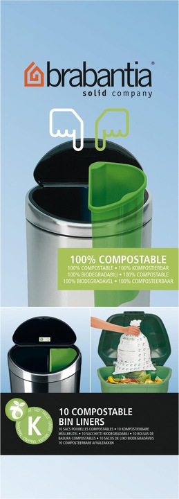 Produktbild Brabantia PerfectFit Kehrichtsack Kompost (10 x, 10 l)
