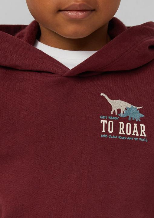 Produktbild s.Oliver Sweatshirt Hoodie mit Front- und Backprint und kuscheliger Innenseite (98)