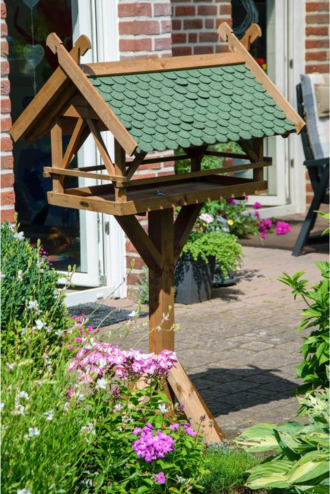 Actual product image Dobar Bird Feeder Westfalen incl. Stand 78 x 62 x 148 cm