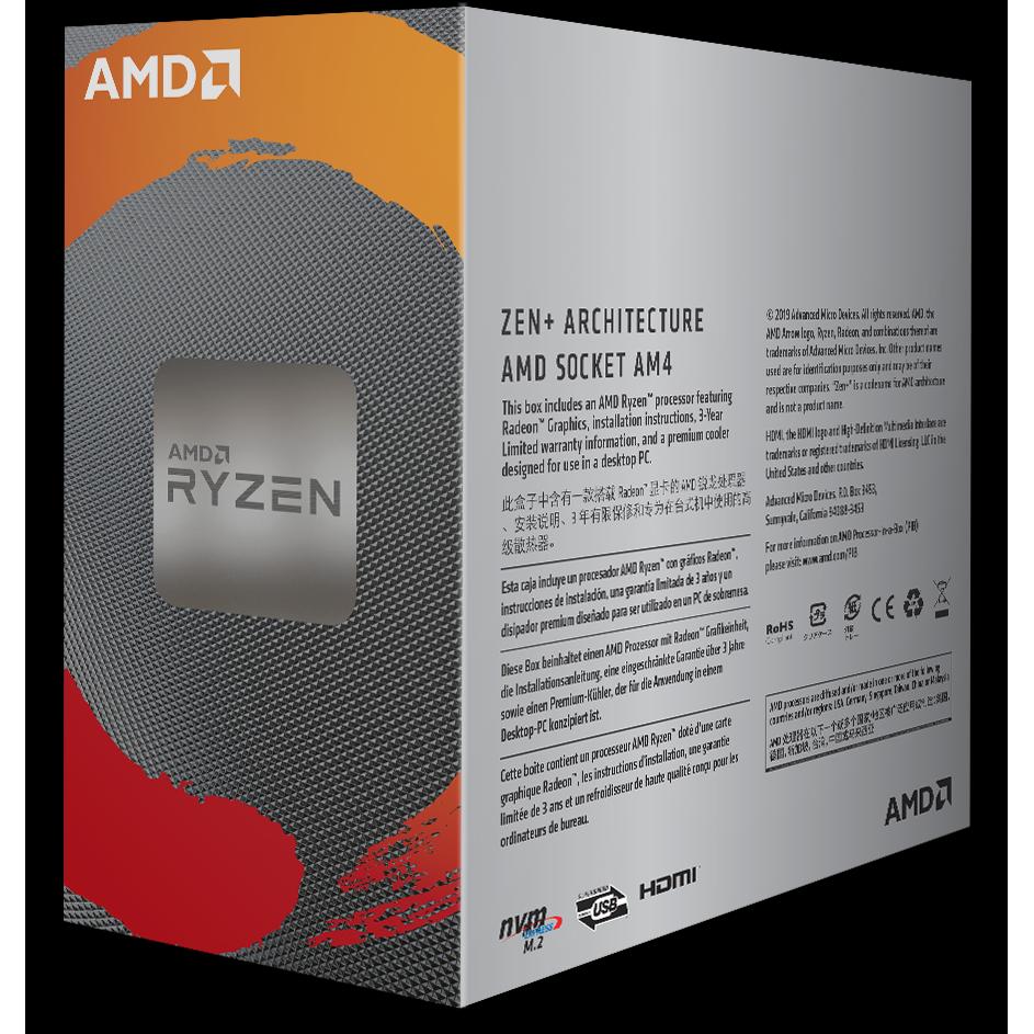 Thumbnail - AMD Ryzen 3 3200G (AM4, 3.60 GHz, 4 -Core), Prozessor