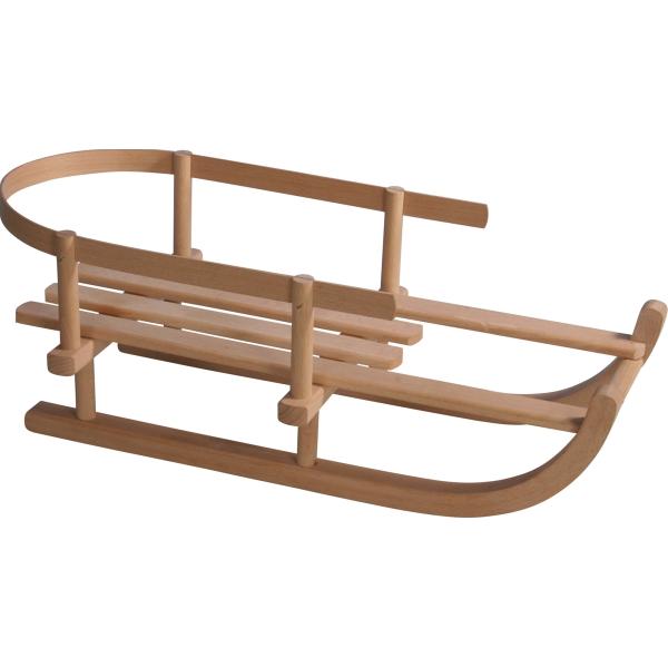 Holz-Wenzel Puppen-Schlitten