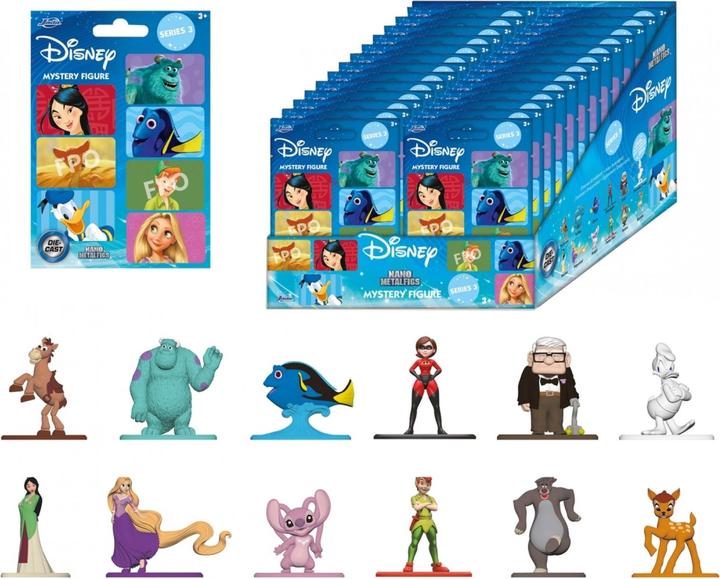 Image du produit Jada Disney Blind Pack Nanofigs, 12-sort.