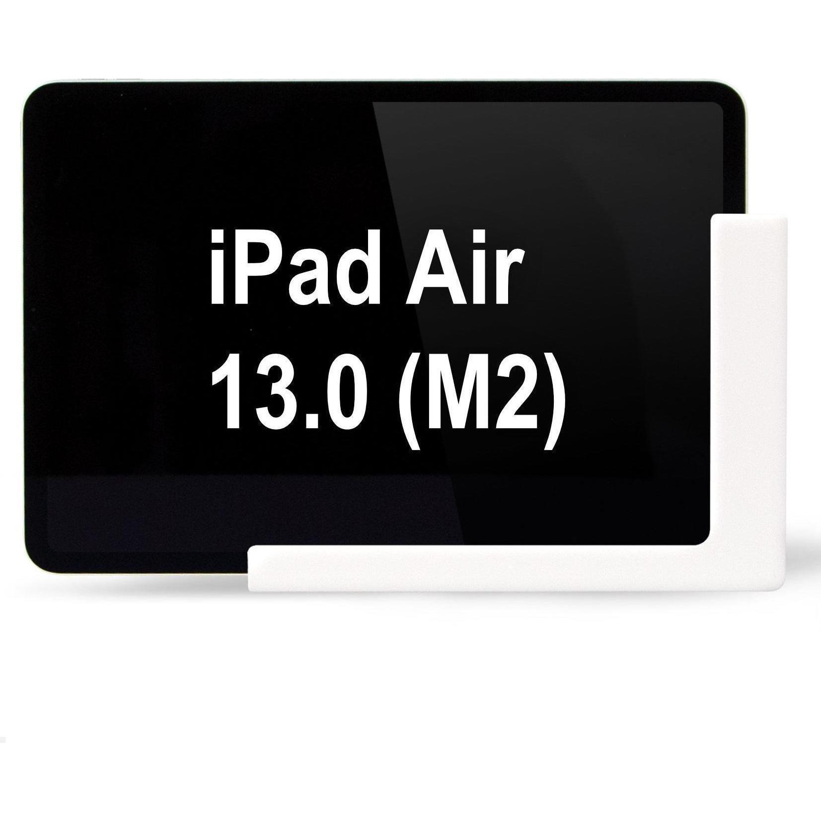 TabLines TWP036W Supporto da parete per Apple iPad Air 13.0 (M2), bianco, Supporto per tablet, Bianco