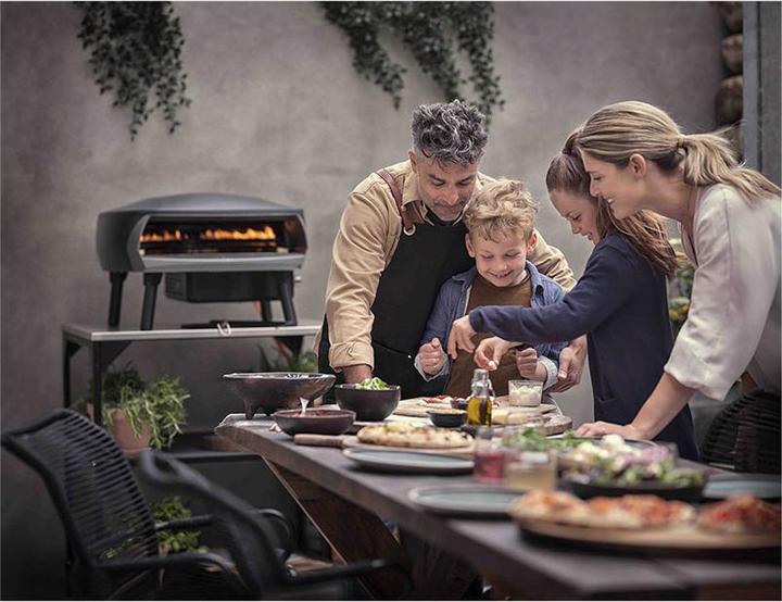 Actual product image Pizzaofen Etna Rotante matt creme (Pizza oven gas)