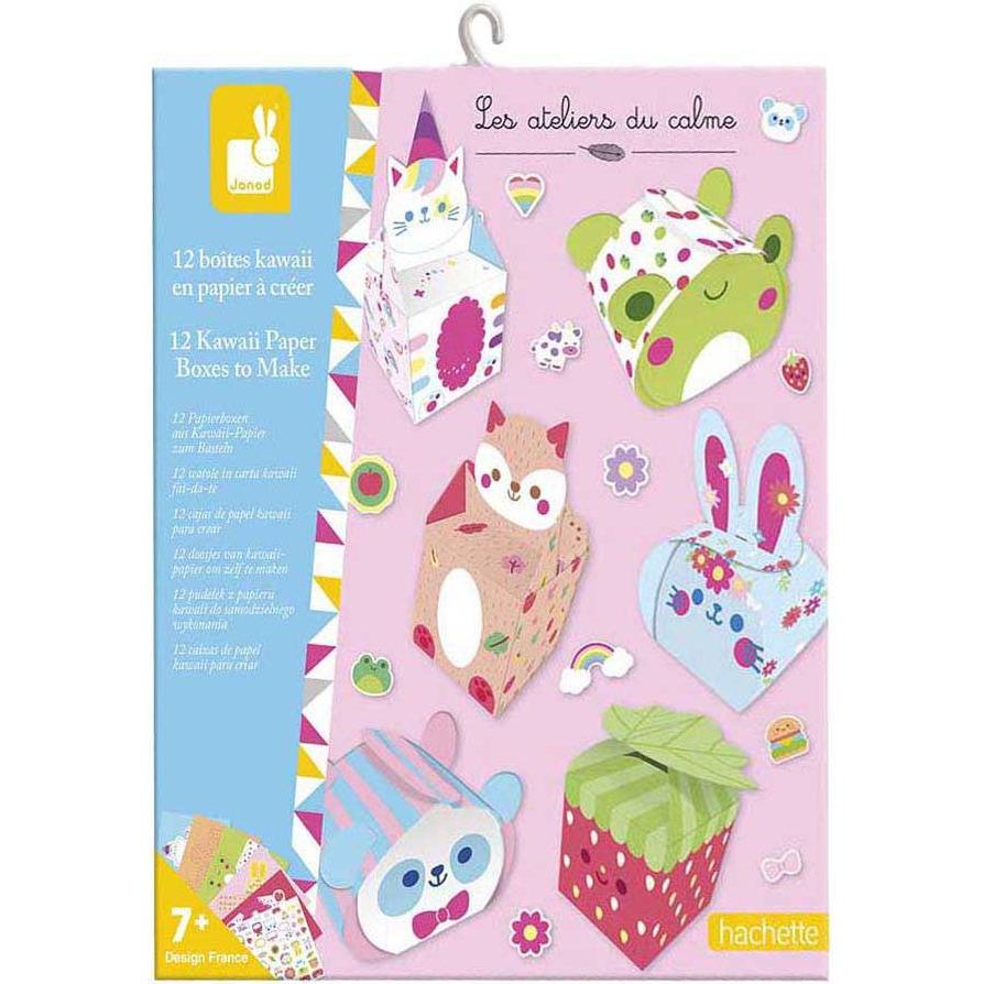 Janod Atelier - 12 Kawaii-Boxen zum Zusammenklappen (54354346)