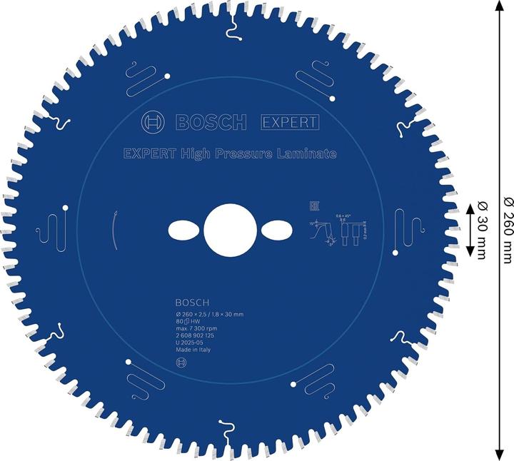 Productafbeelding DeWalt Experten-Hochdrucklaminat-Kreissägeblatt