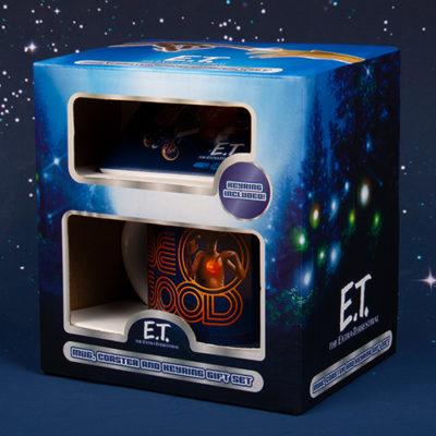 Immagine prodotto Fizz Creations Tazza, sottobicchiere e portachiavi E.T. - The Extra-Terrestrial Set Be Good (250 ml, 3 x)