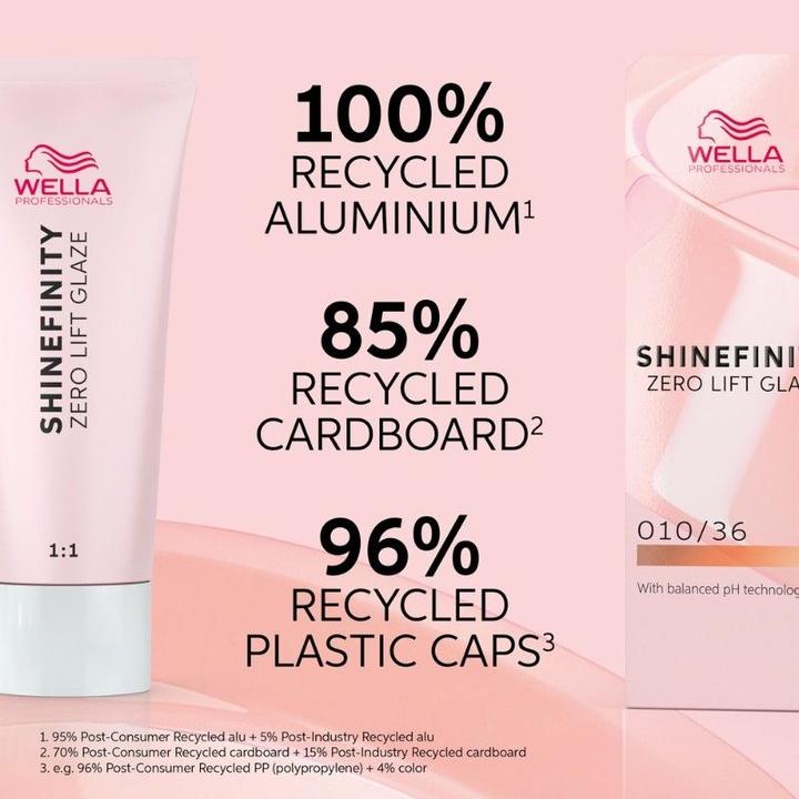 Actual product image Wella Professionals Shinefinity Zero Lift Glaze (00, 56 - Rosé Booster)